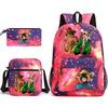 2022 Independent Station Starry Sky 3-piece set ONE PIECE backpack shoulder bag pencil case