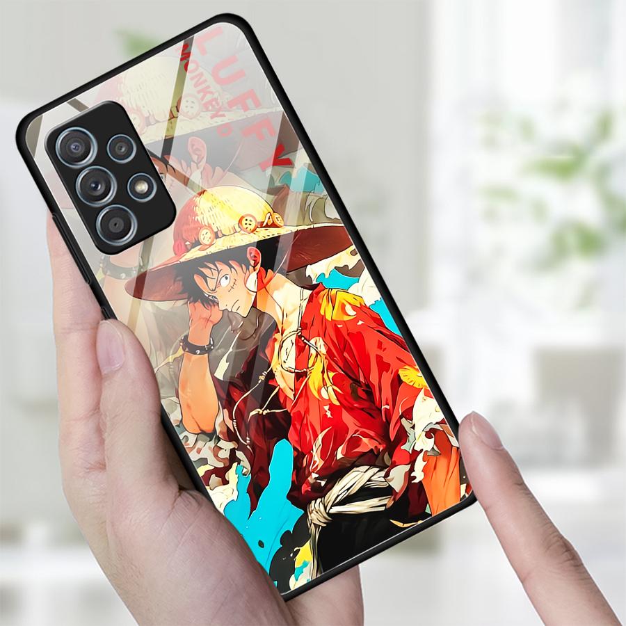 OneS P-ieceS Luffy Zoro Case for Samsung Galaxy A21 A06 A14 A30 A16 A02 A15 A50 A12 A10 A56 A35 A25 A13 A20 A36 A71 A73 A34 A51