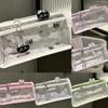 Cute Cartoon Translucent Pencil Case Double Layer Large Capacity Stationery Storage for Kids Students Art Class School Use