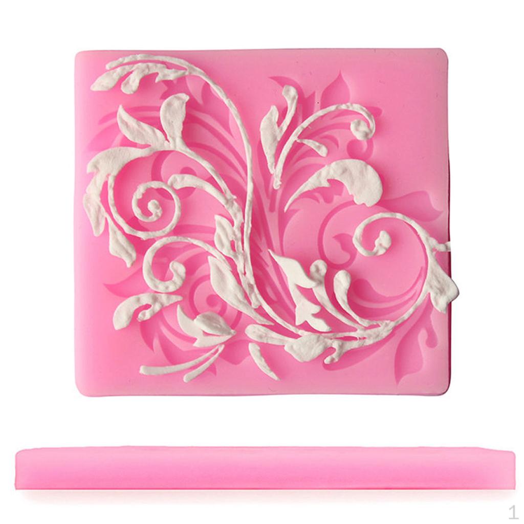 Silicone Flower Vine Cake Fondant Decorating Baking Tool DIY