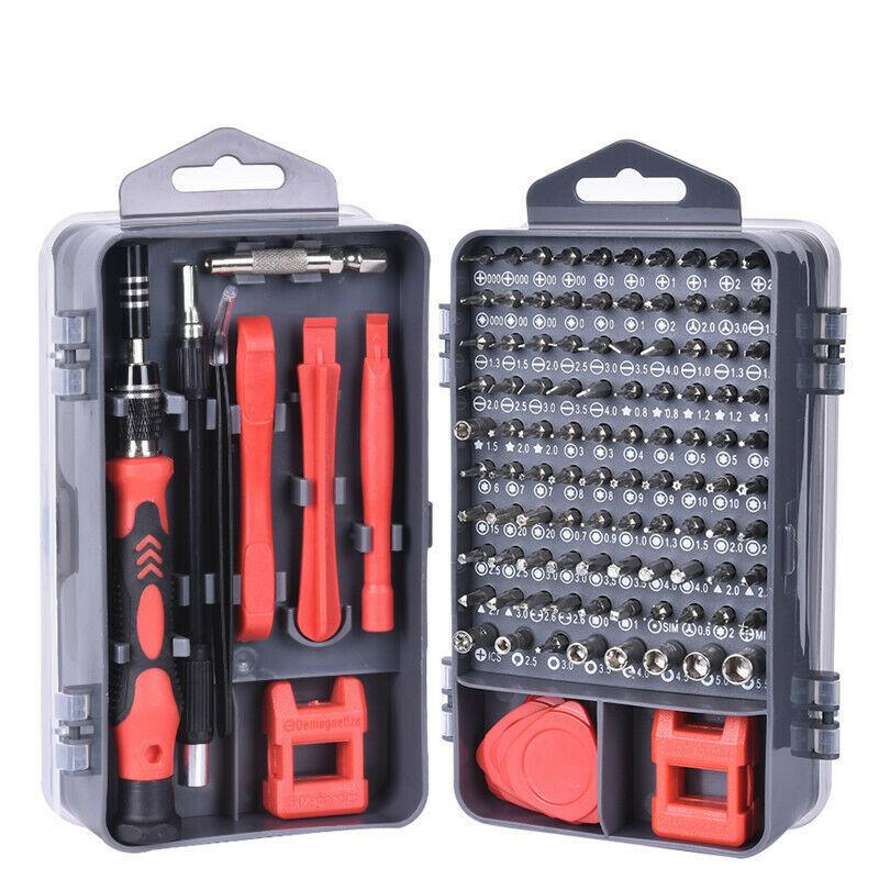 Computer Repair Kit,122 in 1 Magnetic Laptop Screwdriver Kit, Precision Screwdriver Set, Small Impact Screw Driver Set with Case