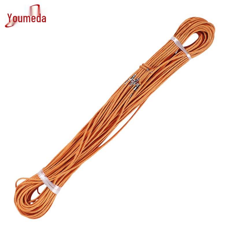 Youmaida Nylon Measuring Rope with Steel Wire 50m