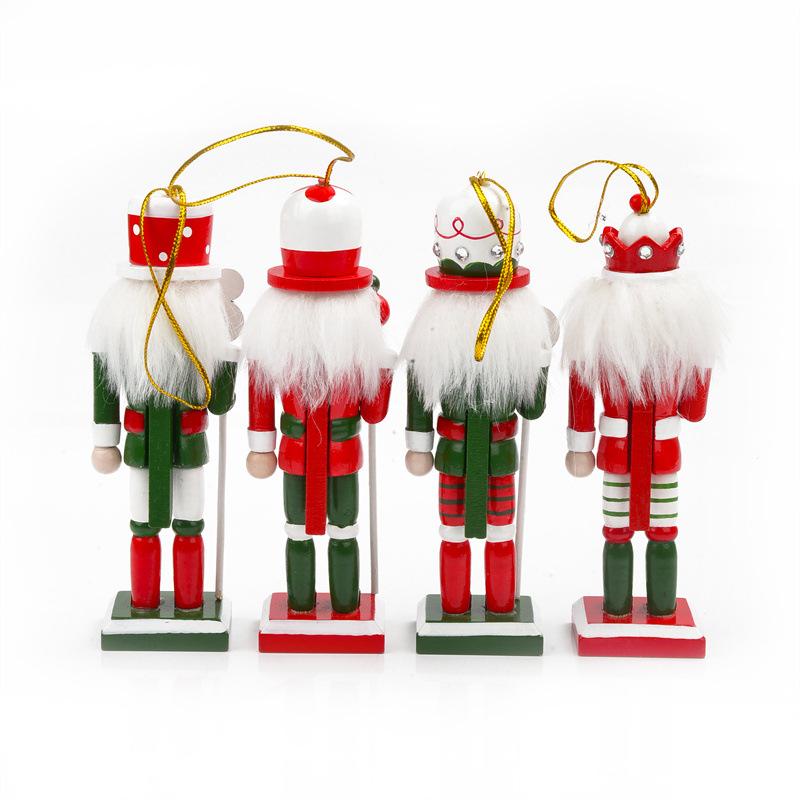 

12.5 см Миниатюры Щелкунчик Кукольные украшения Украшения для рабочего стола Мультфильмы Грецкие орехи Солдаты Оркестр Куклы Щелкунчик 12.5cm
