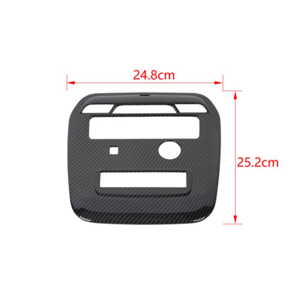 Car Front Reading Light Lamp Panel Decoration Cover Stickers Frame for Ford Bronco  2022 2023 Interior Mouldings