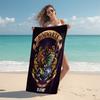 Personalized Hufflepuff Pride Crest Beach Towel Microfiber Beach Towel Thin Absorbent for Beach Swimming Yoga Bath Sports. 0910376