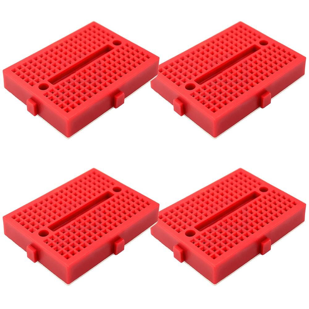 1-10PCS SYB-170 Mini Solderless Prototype Breadboard 170 Holes Breadboard Prototype Board 35x47mm for Small DIY Kits