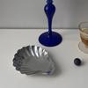 Shell Shaped Stainless Steel Serving Dish Heat Resistant Non-slip Cheese Dessert Plate for Home Kitchen Restaurant Use