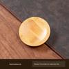 Round Bamboo Anti-Slip Mat & Tray for Indoor Plants, Coasters, and Decor