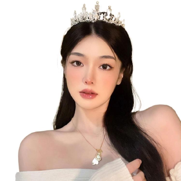 Unique Princesses Crown Alloy and Rhinestones Comfortable Headwear Great for Adults and Kids Who Love Fashion Headpiece