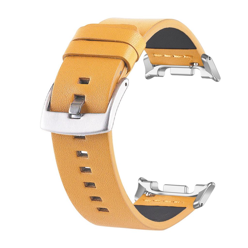 Leather Strap for Samsung Galaxy Watch 8 40 44mm/8 Classic /Ultra 2 Bracelet Belt No Gaps Quick Fit Watchband Wristband Straps