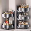 Juedian Adjustable Rotating Countertop Spice Rack