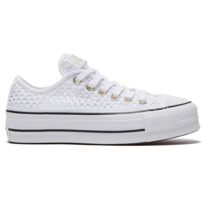 Converse Chuck Taylor All Star Wygodne Wszechstronne Trampki Płócienne Damskie Białe 564873C