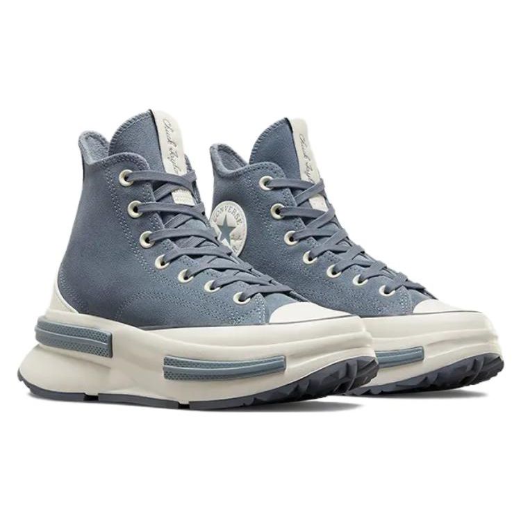 Converse Sneakers Unisex Versatili High-Top din Pânză cu Șireturi Run Star Legacy CX A05525C Albastru Alb