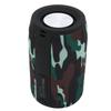 Kabelloser Bluetooth-Lautsprecher Tragbar Wasserdicht 2 Hörner Stereo-Lautsprecher mit USB-Kabel Camouflage Upgrade