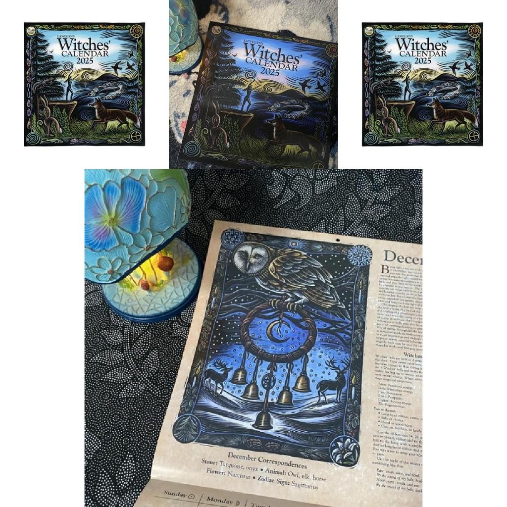 2025 Witches Calendar Captivating Witch-themed Calendar Great For Business Gifts