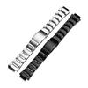 Shop Fit for Casio Fit for G-SHOCK GST-B200 Strap Gstb200 Solid Stainless Steel 24x16mm Watch Band Quick Release Metal Men's Wristband Bracelet (Silve