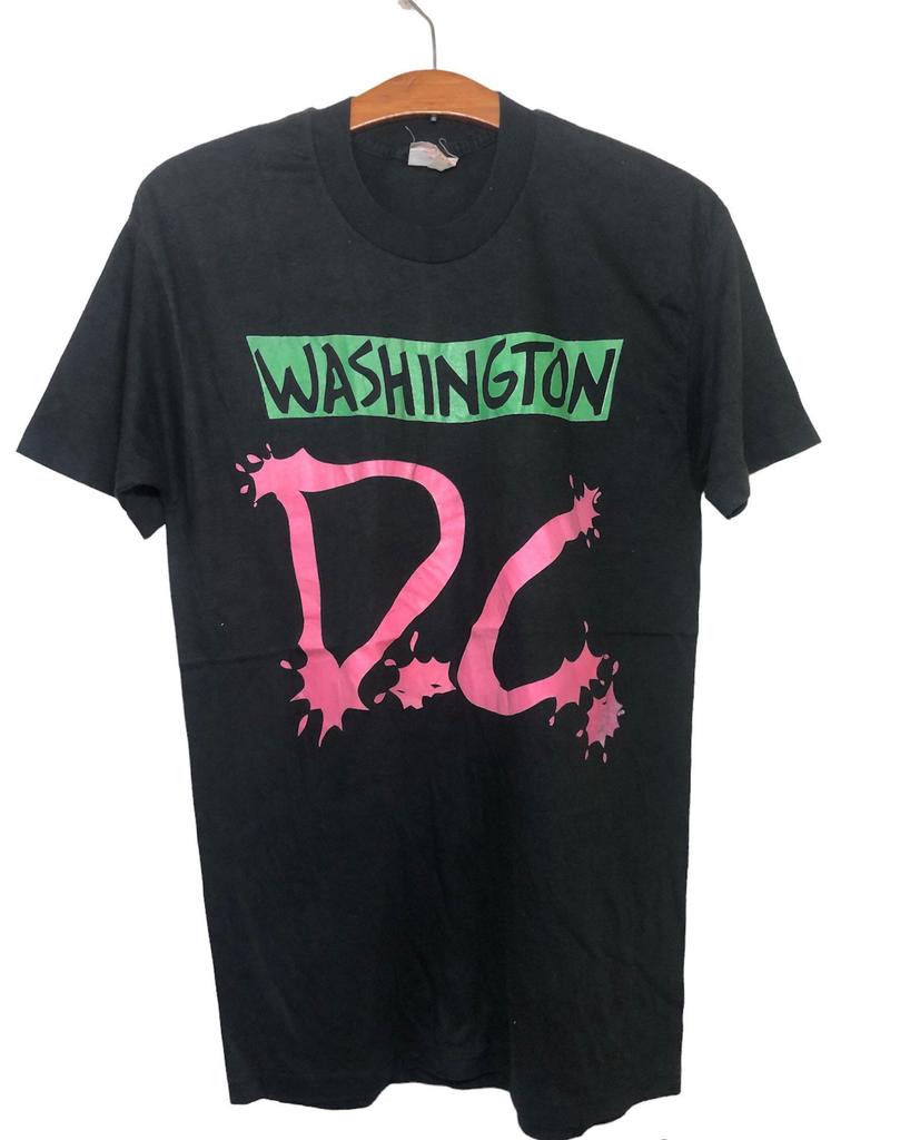Vintage 80s Washington D.C Souvenir T Shirt Large Size