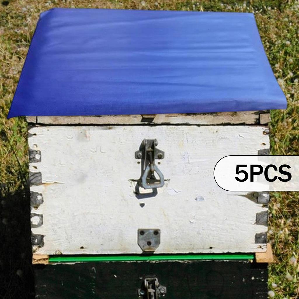 5 Pack Bee Rain Protection 50x60 Cm for Beekeeping