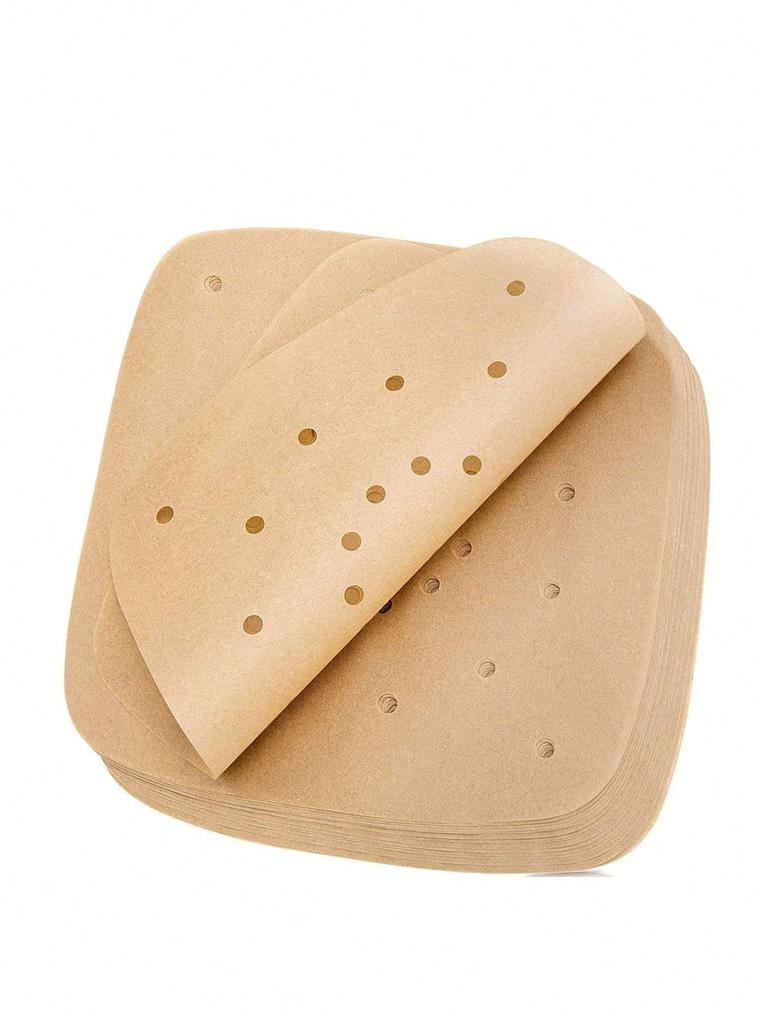 Air Fryer Parchment Disposable Liner Advanced Perforation, Suitable for Air Fryers, Streamers,pans, Not Burned, Easy To Clean