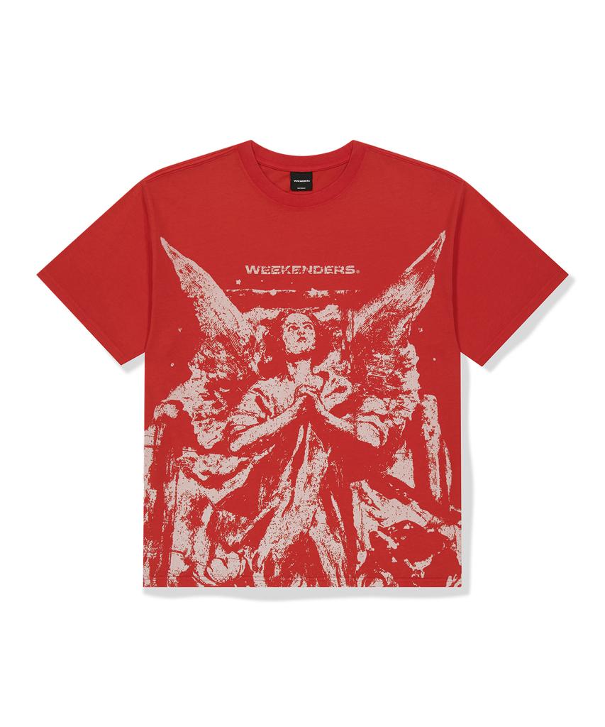 WKNDRS Prayer T-Shirt (Red)