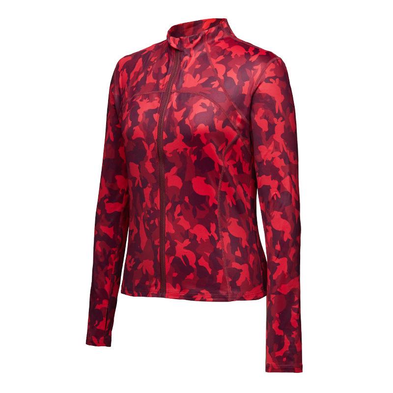 

Удобная приталенная спортивная куртка с длинным рукавом и флисовой подкладкой для тепла при езде на велосипеде и йоге 2XL