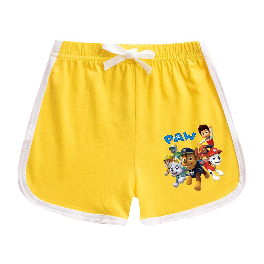 Paw Patrol Summer 2022 Kids' Two-Piece Set: Trendy Short Sleeve T-shirt & Shorts for Boys and Girls