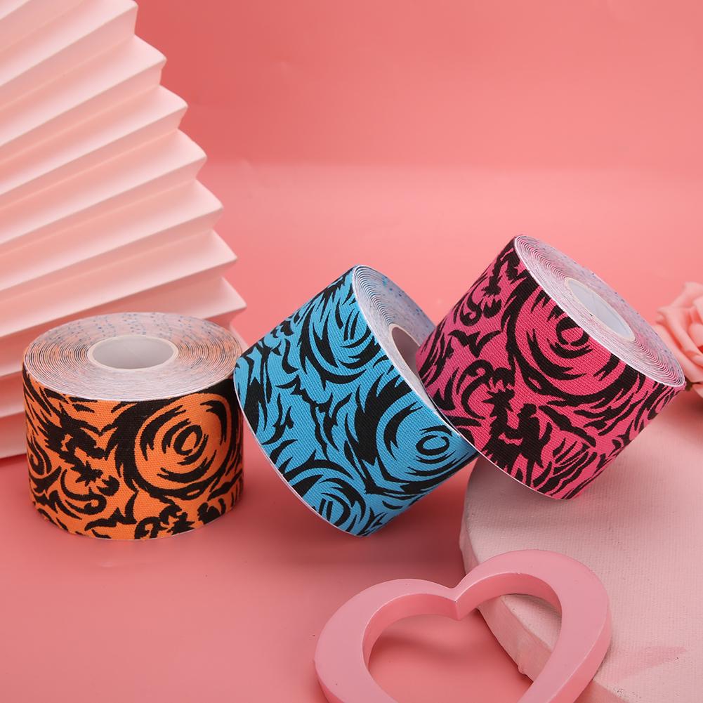 Camouflage Waterproof Soft Sports Bandage Breathable Pain Relief Protection Muscle Tape