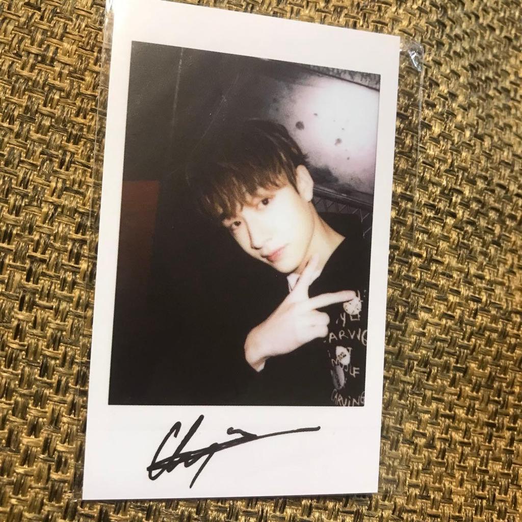 [USED] Stray Kids OP1 Bang Chan Polar Trading Card Showcase Stray Kids