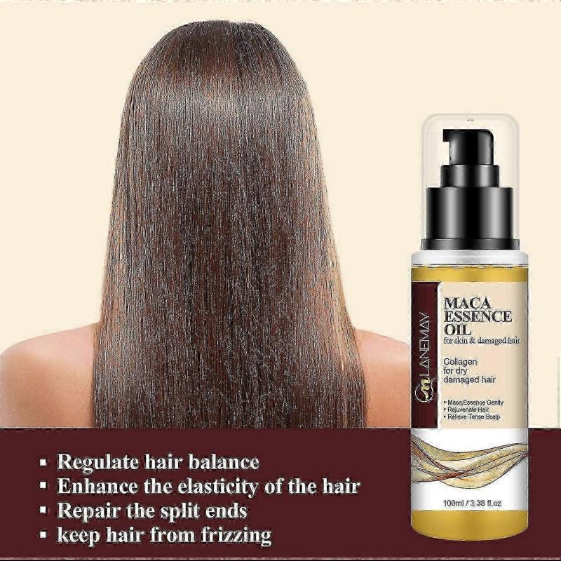 Collagen Hair Mask,Keratin Hair Mask,Argan Oil Hair Mask,Collagen Hair Treatment,Hair Deep Repair Treatment for Dry Damaged Hair,Maca Essence Oil for
