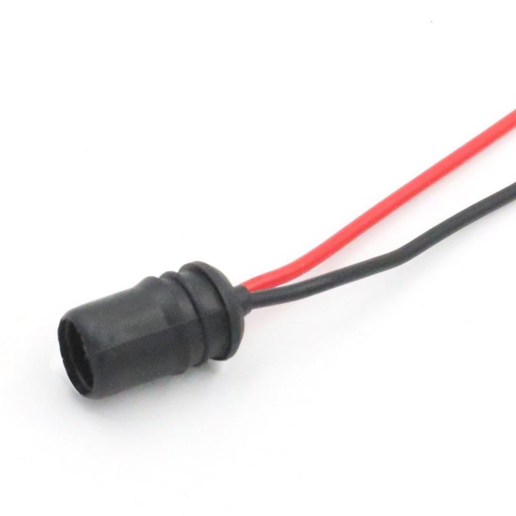 Car Round Prewired Harness Female Socket T10 Socket for LED
