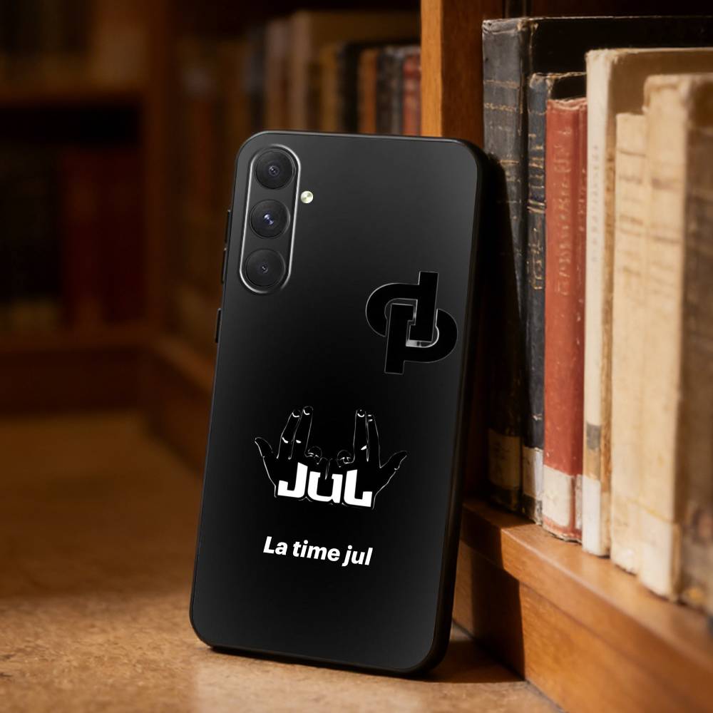 H-Hots Juls Rapper Logo Phone Case For Samsung S26,S25,S24,S23,S22,S21,Plus,Fe,Lite,Others Black Cover