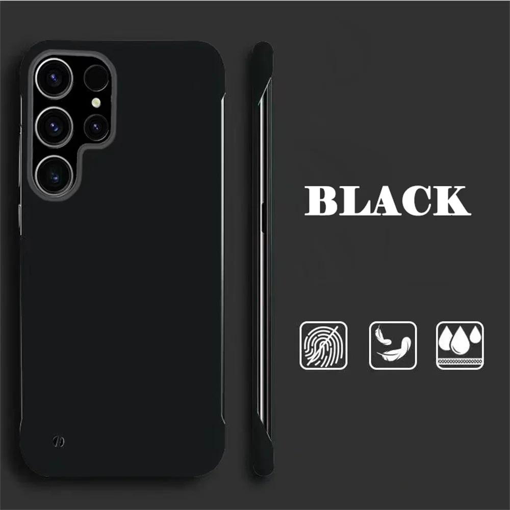 Funda Protectora de PC Duro Mate Colorida, Fina, Sin Marco, Antigolpes para Samsung Galaxy A56 A55 A15 A54 A34 5G 4G