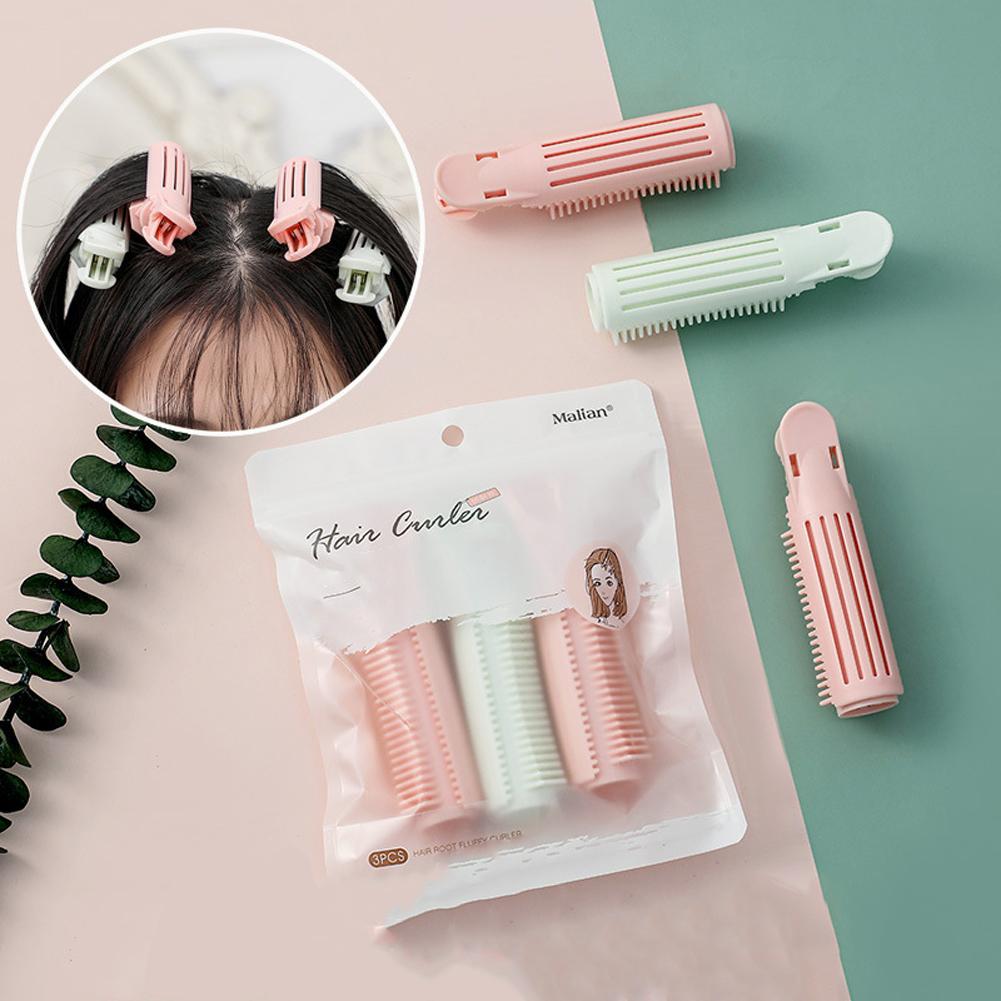 

Hair Rollers Curlers Bangs Self-adhesive Fluffy Hair Curling Styling Tools Diy Makeup Curling Tube 3-piece set#1
