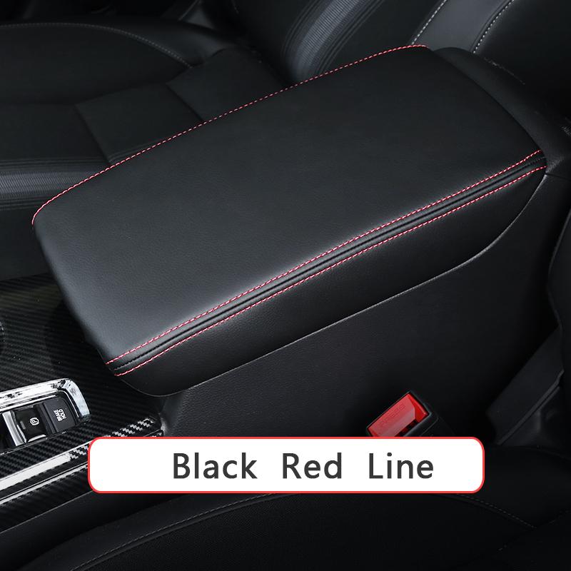 For Honda Civic 11th Gen Civic Car Armrest Mat Center Storage Box Pad Protector Leather Cover Decoration Accessories