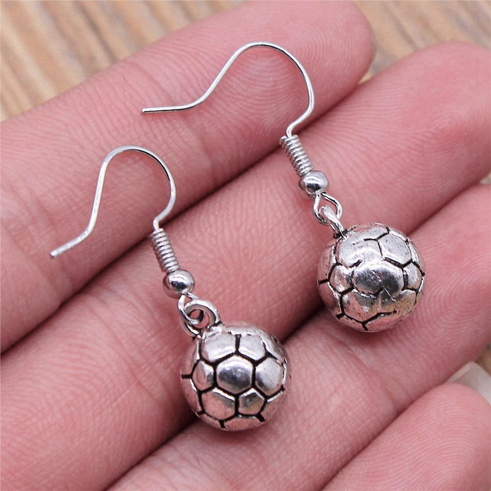 Drop & Dangle Earring Study Sports Minimalist Jewelry ComponentsEarring Size 18x19mm QE029