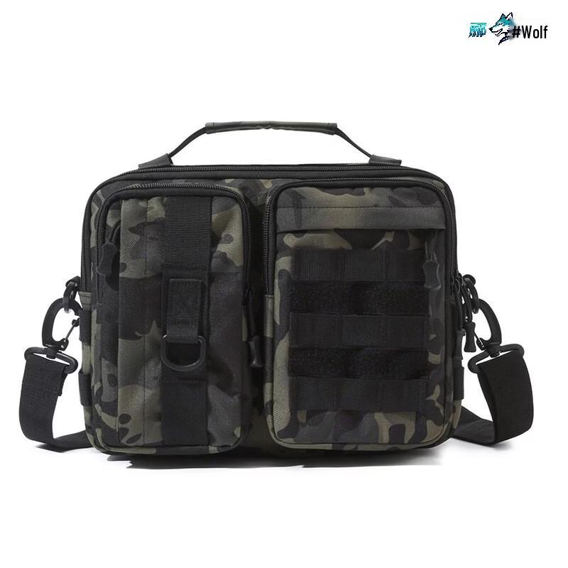 Tactical Multi-functional Water-Resistant Camo Sling Bag