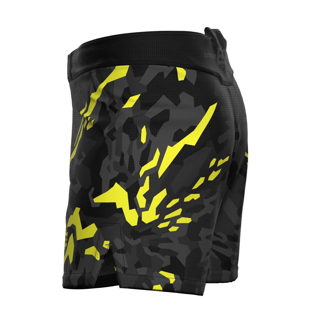 Extreme Hobby Athletic Shorts Black Panther Black and Yellow L