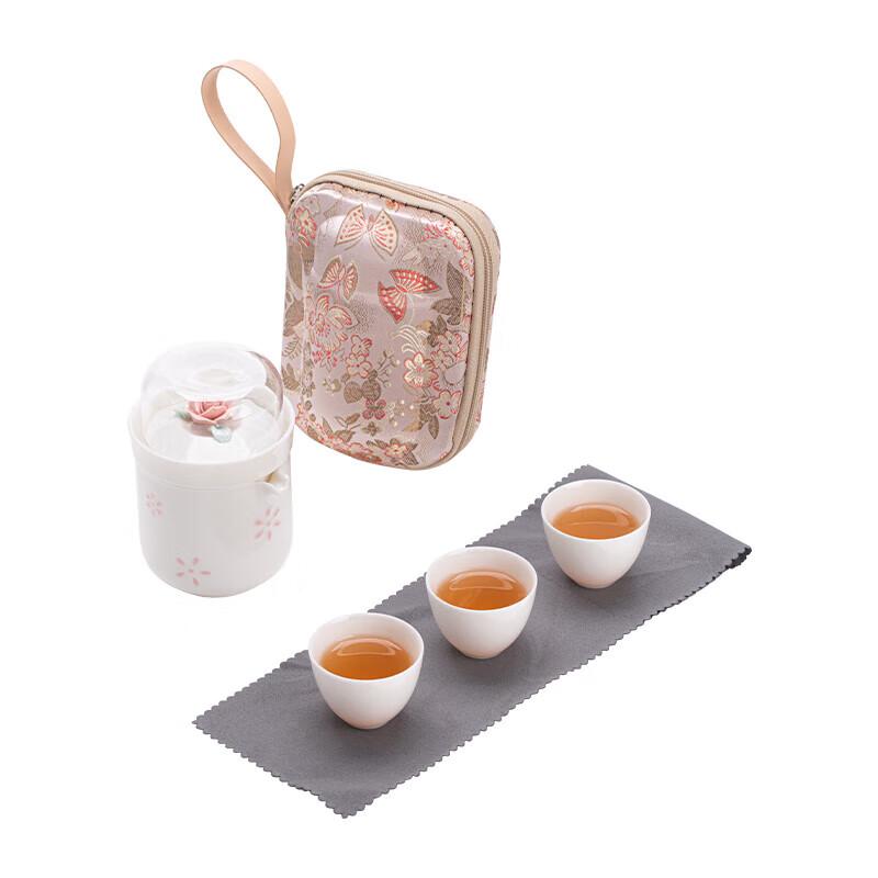 

КЕРАМИКА ДЛЯ СУШИ Фарфор Linglong Дорожный Чайный Набор