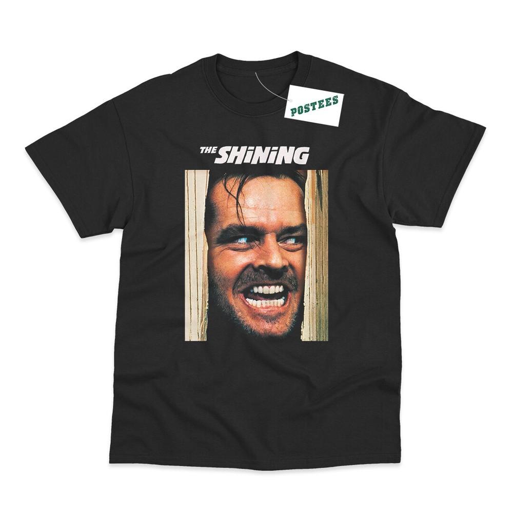 Retro Movie Poster Inspired By The Shining DTG Printed TShirt Unisex T-Shirt XXL