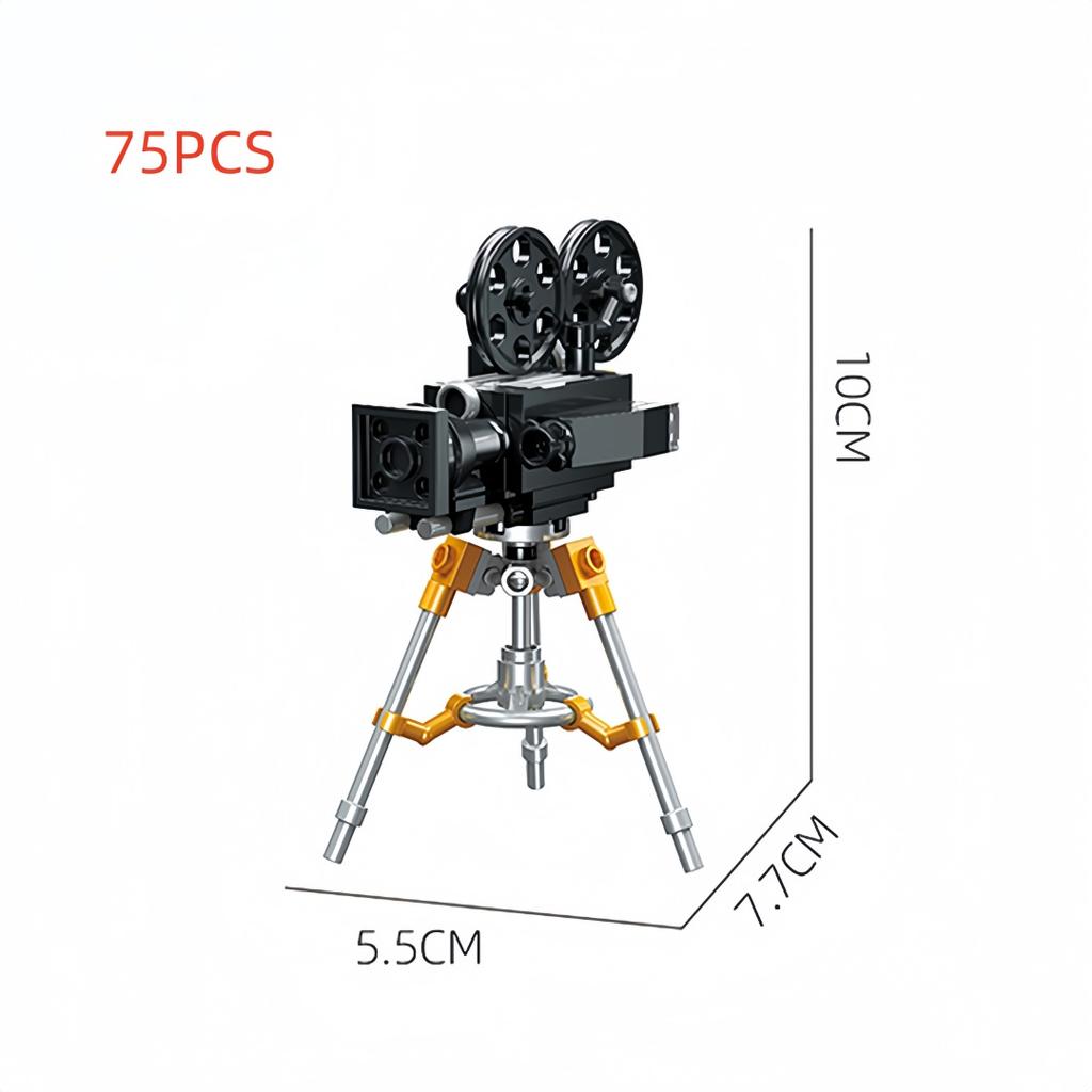 High-Quality Knew High-Quality Built High-Quality 3D High-Quality Camera High-Quality Building High-Quality Blocks–Vintage High-Quality Collectible