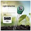 3-in-1 Cross-border Soil Tester: Moisture, pH, and Light Meter with Pointer Display