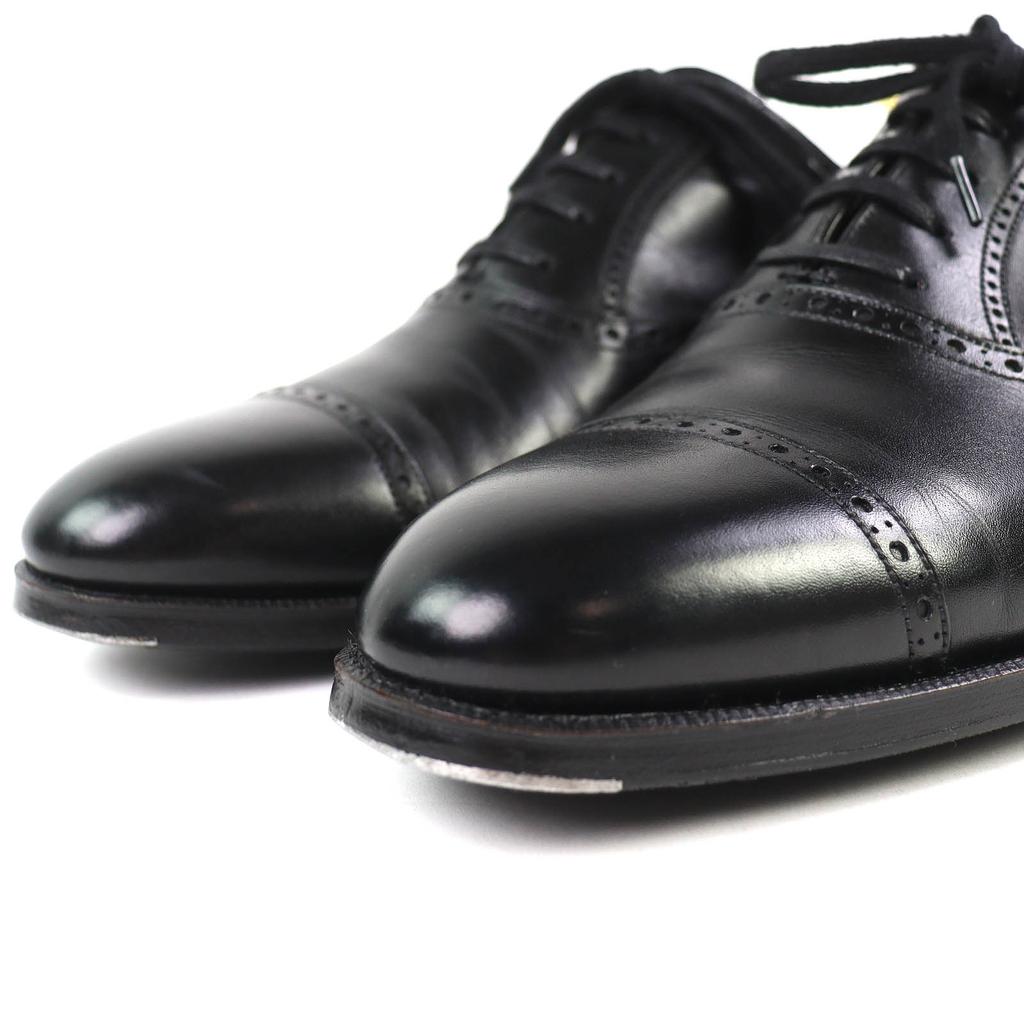 Great Ray Mar Dress shoes LUCAS Punched cap toe leather shoes black mens 8 Used