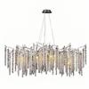 Elegant Crystal Branch Chandelier for Living Room or French Restaurant