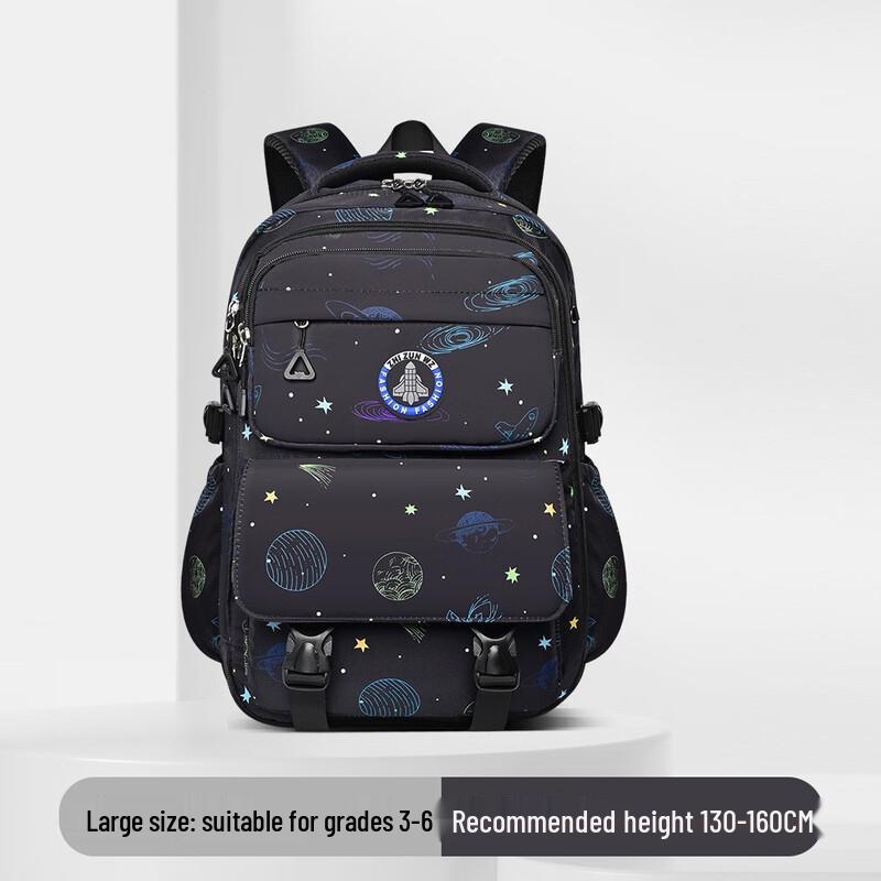 Starry Sky Lightweight School Backpack