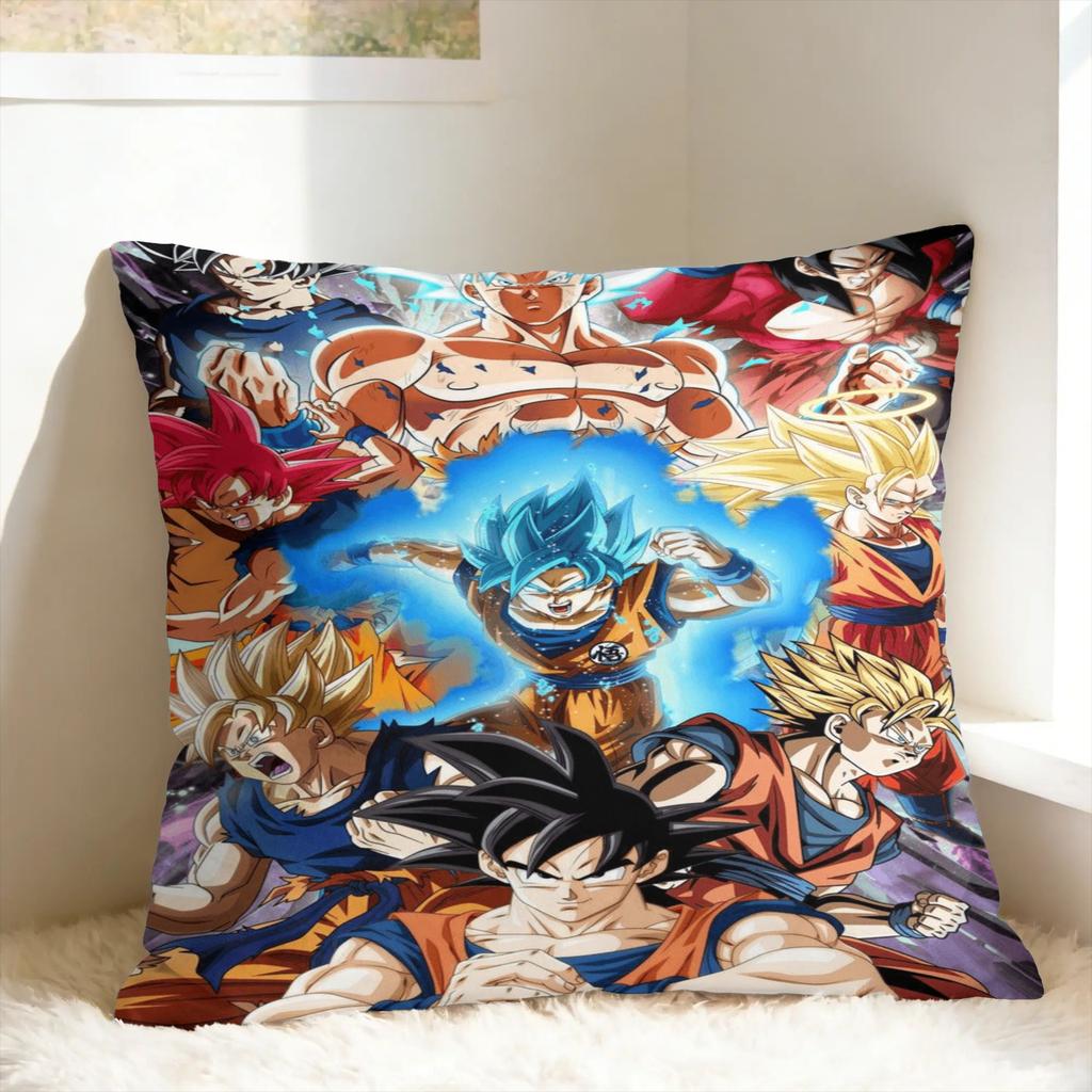 D-Dragon Anime Pillowcases Kawaii Pillow Case For Sofa Home Decoration Comfy Pillow Cover