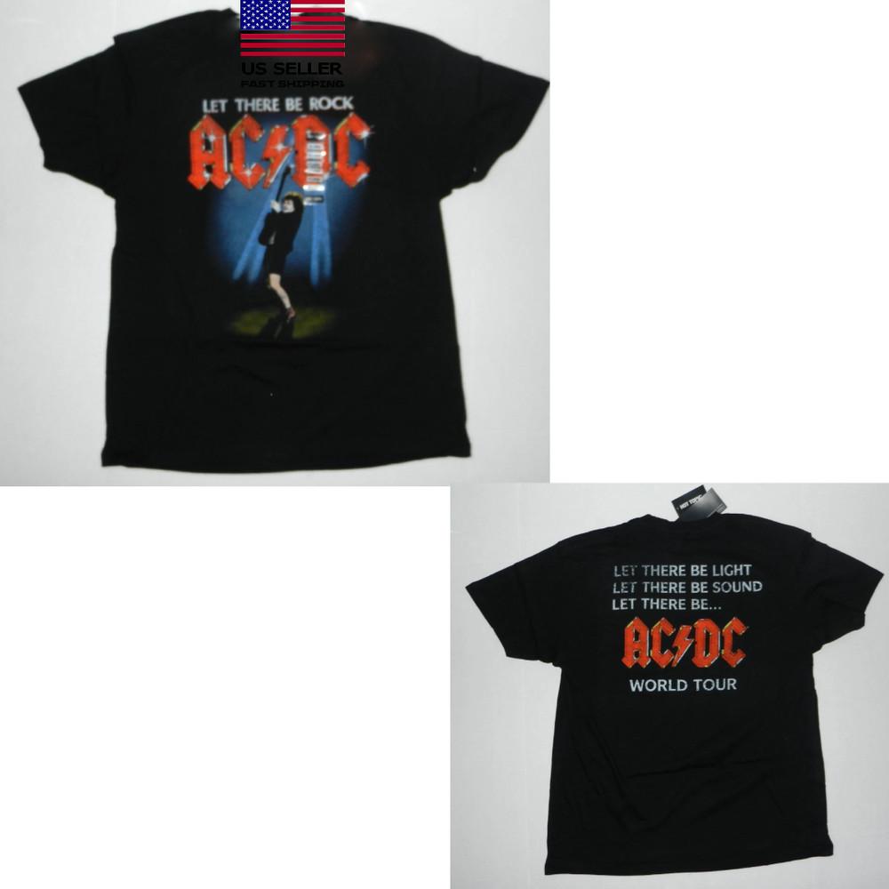 AC/DC Let There Be Rock Мировой Тур AC DC Футболка Новая Унисекс Футболка S