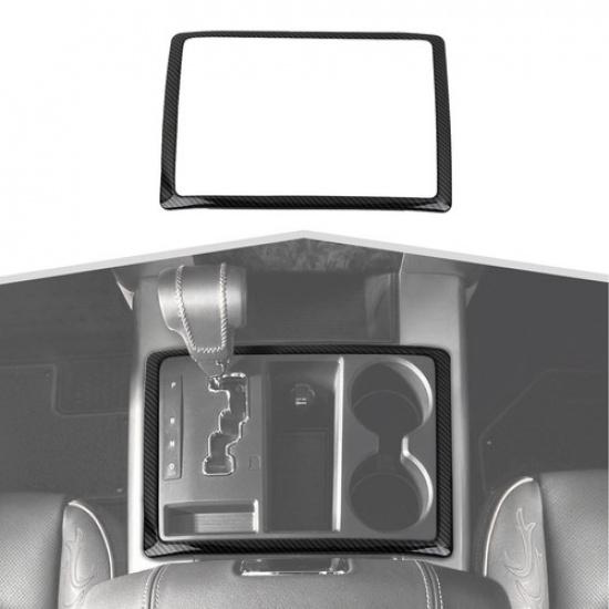 2010-2012 Dodge Ram 1500 Gear Shift Cup Holder Cover Trim Bezel For Dodge Ram 1500 | Carbon Fiber | 1 Year Manufacturer Warranty | Easy Tallation