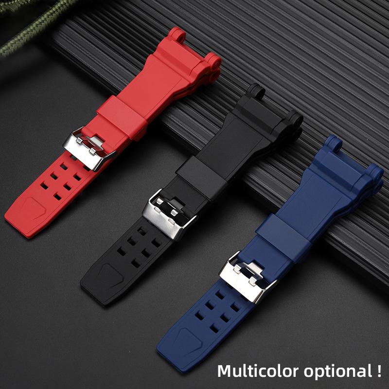 GR B200 For Casio grb200 G-shock Series GR-B200 strap Bracelet Men's Waterproof TPU High Elastic Watch Strap GR-B2001B