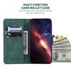 For Xiaomi Poco X7 Pro 5G/Redmi Turbo 4 5G Case Geometry Pattern Leather Wallet Phone Cover with Wrist Strap