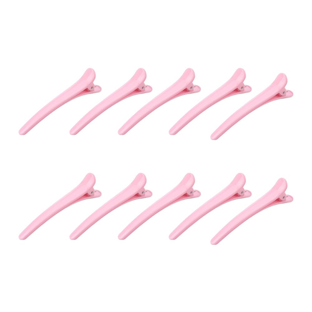 

10Pcs/Set Plastic Edge Clip Hairpin Accessories Plus Size 8CM Fish Beak Clip Hair and Duck Beak Clip Hairpin Hair Styling Tools